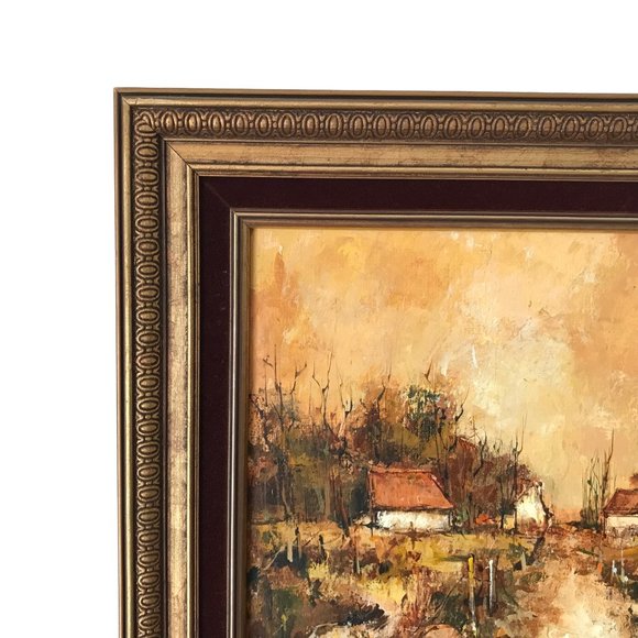 Claude Farcy Original Oil on Canvas Painting - Picture 4 of 8